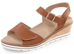 ELENA EDEN, bequeme Damen-Sandaletten, Weite H, mit herausnehmbarem Fußbett Damen Sandalen