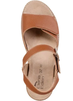 ELENA EDEN, bequeme Damen-Sandaletten, Weite H, mit herausnehmbarem Fußbett Damen Sandalen