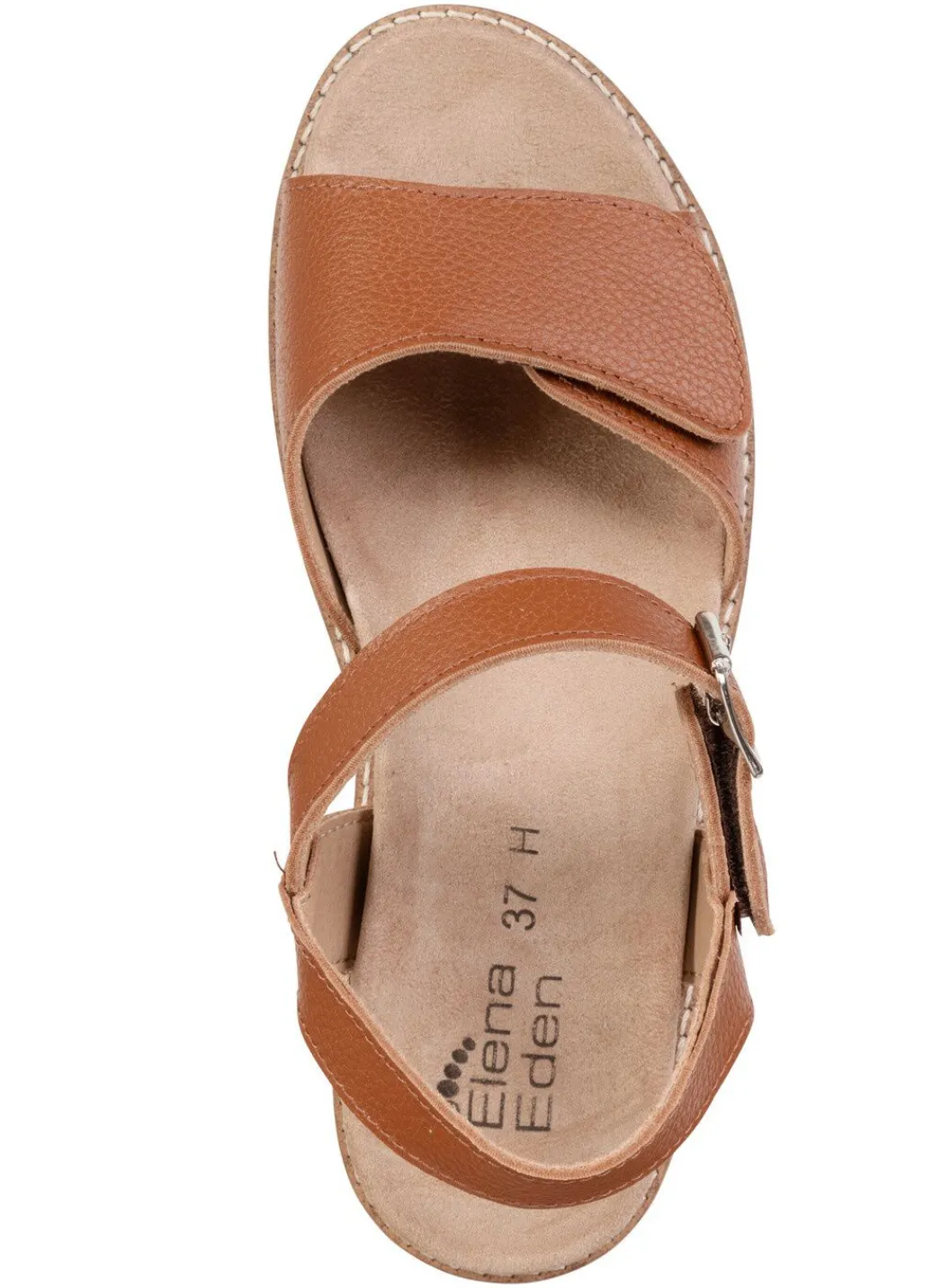 ELENA EDEN, bequeme Damen-Sandaletten, Weite H, mit herausnehmbarem Fußbett Damen Sandalen