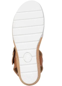 ELENA EDEN, bequeme Damen-Sandaletten, Weite H, mit herausnehmbarem Fußbett Damen Sandalen
