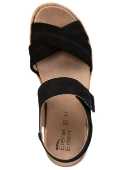 ELENA EDEN, bequeme Damen-Sandalen, Weite H, mit herausnehmbarem Fußbett Damen Sandalen