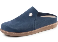 Hot ELENA EDEN Clog aus Veloursleder Damen Clogs