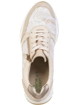 Discount ELENA EDEN, elegante Damen-Sneaker, Weite G, mit herausnehmbarem Fußbett Damen Sneaker & Sportschuhe|Schnürschuhe