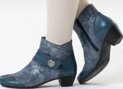 ELENA EDEN, elegante Damen-Stiefeletten, Weite G, mit herausnehmbarem Fußbett Damen Stiefel & Stiefeletten