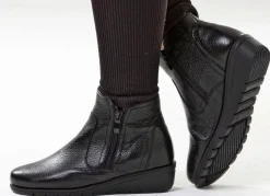 New ELENA EDEN, gefütterte Damen-Stiefeletten, Winterschuhe, Weite G, mit Reißverschluss Damen Winterschuhe|Stiefel & Stiefeletten