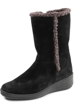 Hot ELENA EDEN, gefütterte Damen-Stiefel, Winterschuhe, Weite H, mit Lammfell Damen Winterschuhe|Stiefel & Stiefeletten