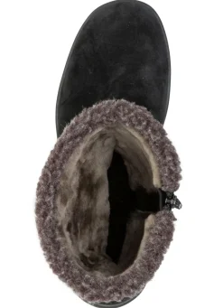 Hot ELENA EDEN, gefütterte Damen-Stiefel, Winterschuhe, Weite H, mit Lammfell Damen Winterschuhe|Stiefel & Stiefeletten