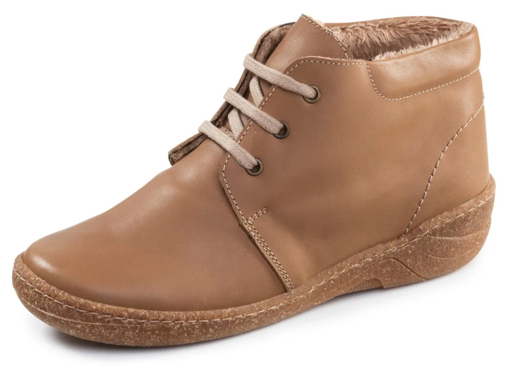 ELENA EDEN, gefütterte Damen-Boots, Weite G, mit herausnehmbarem Fußbett Damen Winterschuhe|Stiefel & Stiefeletten