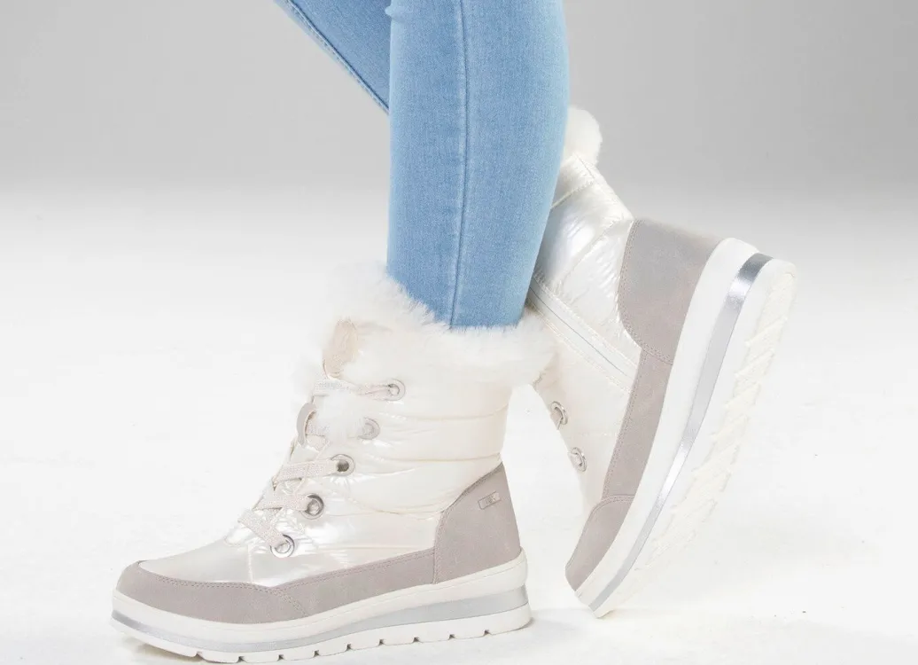 ELENA EDEN, gefütterte Damen-Boots, Winterschuhe, Weite G, mit herausnehmbarem Fußbett Damen Winterschuhe|Stiefel & Stiefeletten