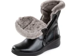 Best ELENA EDEN, gefütterte Damen-Stiefeletten, Winterschuhe, Weite H, mit Lammfell Damen Winterschuhe|Stiefel & Stiefeletten