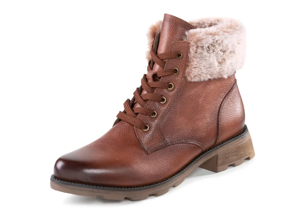 Clearance ELENA EDEN, gefütterte Damen-Stiefeletten, Winterschuhe, Weite G, mit herausnehmbarem Fußbett Damen Winterschuhe|Stiefel & Stiefeletten