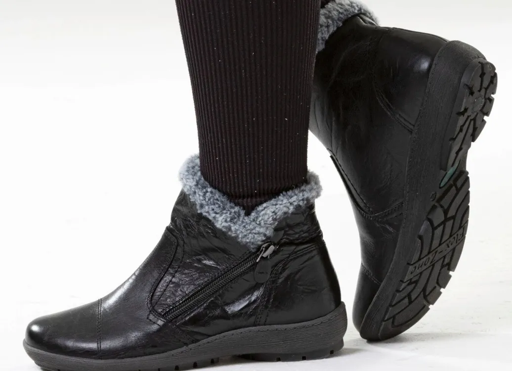 ELENA EDEN, gefütterte Damen-Boots, Winterschuhe, Weite G, mit herausnehmbarem Fußbett Damen Winterschuhe|Stiefel & Stiefeletten
