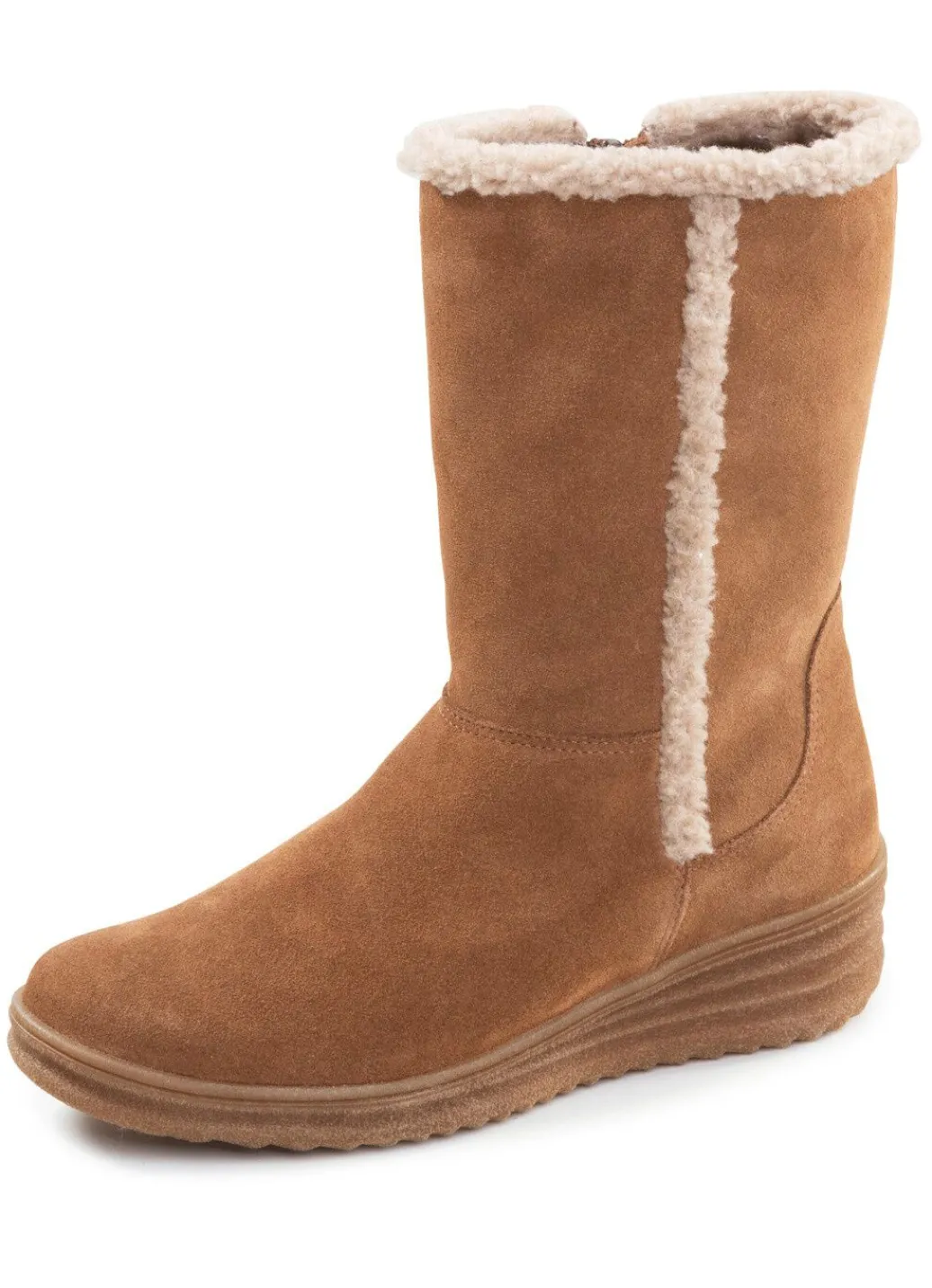 New ELENA EDEN, gefütterte Damen-Stiefel, Winterschuhe, Weite H, mit Lammfell Damen Winterschuhe|Stiefel & Stiefeletten