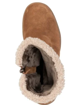 New ELENA EDEN, gefütterte Damen-Stiefel, Winterschuhe, Weite H, mit Lammfell Damen Winterschuhe|Stiefel & Stiefeletten