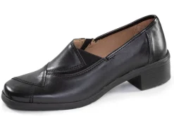 ELENA EDEN, klassicher Damen-Trotteur, Weite G, mit herausnehmbarem Fußbett Damen Slipper