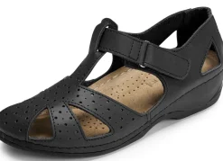 Sale ELENA EDEN, klassische Damen-Sandalen, Weite H, mit Klettverschluss Damen Sandalen