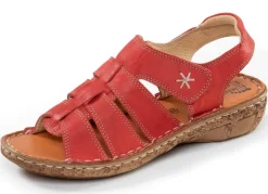 Discount ELENA EDEN, klassische Damen-Sandalen, Weite G, mit Klettverschluss Damen Sandalen