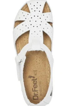 ELENA EDEN, klassische Damen-Sandalen, Weite H, mit Klettverschluss Damen Sandalen