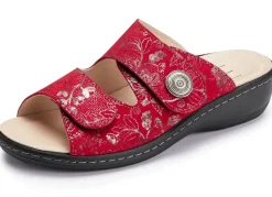 Sale ELENA EDEN, klassische Damen-Pantoletten, Weite H, mit herausnehmbaren Fußbett Damen Pantoletten