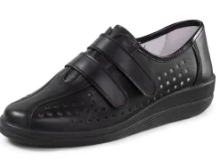 Outlet ELENA EDEN Klettschuh mit luftiger Perforation Damen Slipper