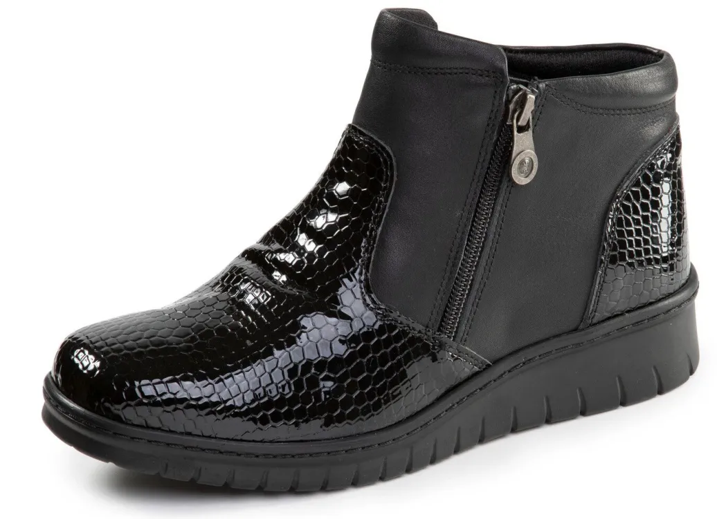 Outlet ELENA EDEN, komfortable Damen-Boots, Weite H, mit herausnehmbarem Fußbett Damen Stiefel & Stiefeletten