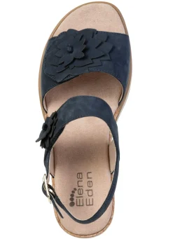 Sale ELENA EDEN, leichte Damen-Sandaletten, Weite G, mit Klettverschluss Damen Sandalen