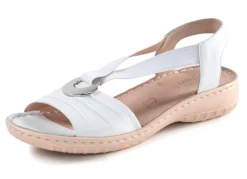 Sale ELENA EDEN, leichte Damen-Sandalen, Weite H, mit Elastik-Bandage Damen Sandalen