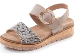 Damen Mona Sandalen<ELENA EDEN, modische Damen-Sandalen, Weite H, mit herausnehmbarem Fußbett