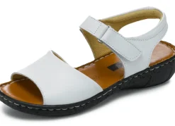 Hot ELENA EDEN, modische Damen-Sandalen, Weite G, mit Klettverschluss Damen Sandalen
