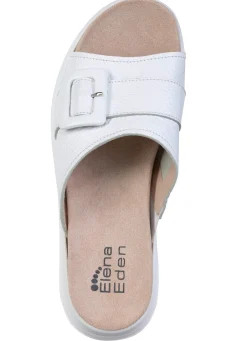 New ELENA EDEN, modische Damen-Pantoletten, Weite G, mit herausnehmbarem Fußbett Damen Pantoletten