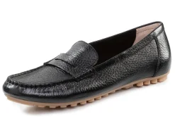 Discount ELENA EDEN Mokassin-Slipper aus weichem, genarbtem Hirsch-Nappaleder Damen Slipper