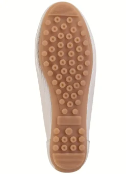 Outlet ELENA EDEN Mokassin-Slipper aus weichem, genarbtem Hirsch-Nappaleder Damen Slipper