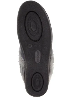 Outlet ELENA EDEN Pantoffel mit echtem Lammfellfutter Damen Hausschuhe