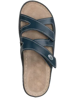 Hot ELENA EDEN Pantolette aus Nappaleder Damen Pantoletten