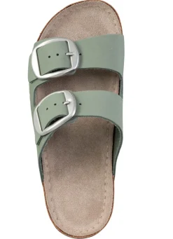 Sale ELENA EDEN Pantolette aus Nubukleder Damen Pantoletten