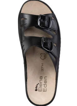 New ELENA EDEN Pantolette aus Nappaleder Damen Pantoletten