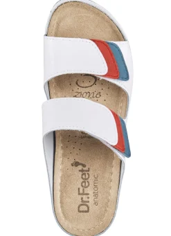 Outlet ELENA EDEN Pantolette mit Kontrast-Einsätzen Damen Pantoletten