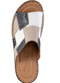 Best ELENA EDEN Pantolette mit dezenter Knitter-Struktur Damen Pantoletten