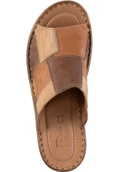 Discount ELENA EDEN Pantolette mit dezenter Knitter-Struktur Damen Pantoletten