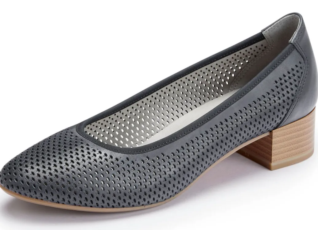Outlet ELENA EDEN Pumps mit luftiger Perforation Damen Pumps