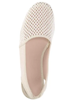 Clearance ELENA EDEN Sandale aus luftigem Meshmaterial und Textil mit Metallicschimmer Damen Sandalen