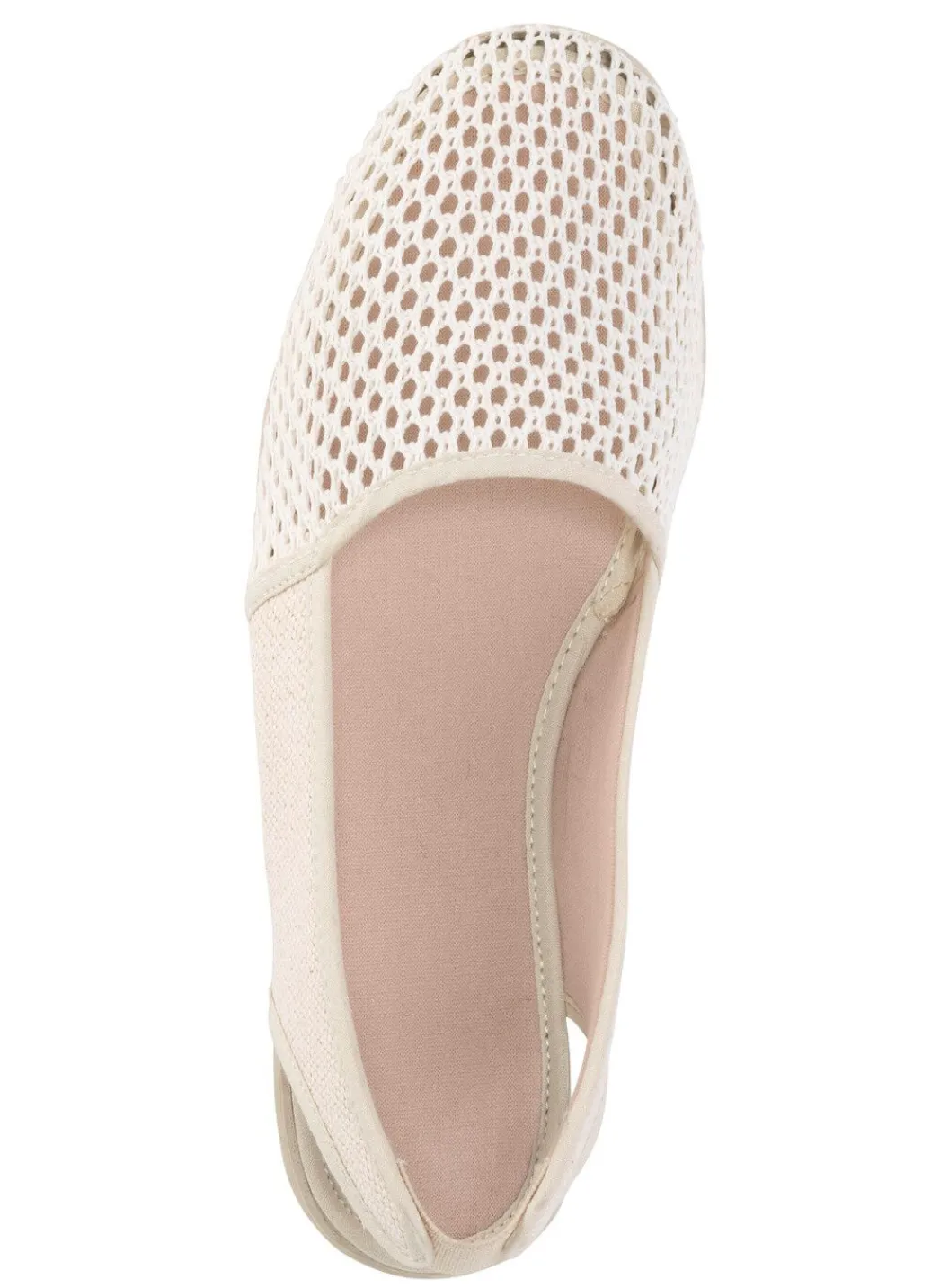 Clearance ELENA EDEN Sandale aus luftigem Meshmaterial und Textil mit Metallicschimmer Damen Sandalen