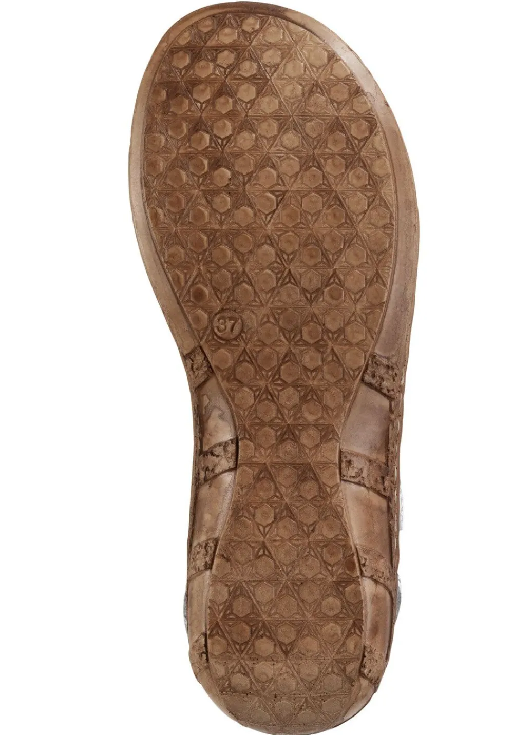New ELENA EDEN Sandale aus Nappaleder mit dezenter Knitter-Struktur Damen Sandalen