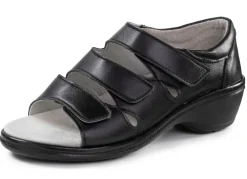 Outlet ELENA EDEN Sandale aus teilweise schimmerndem Nappaleder Damen Sandalen
