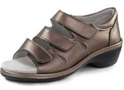 Online ELENA EDEN Sandale aus teilweise schimmerndem Nappaleder Damen Sandalen