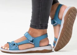 Hot ELENA EDEN Sandale aus weichem Nappaleder Damen Sneaker & Sportschuhe|Sandalen