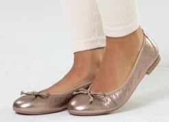 ELENA EDEN, schicke Damen-Ballerinas, Weite G, mit herausnehmbarem Fußbett Damen Ballerinas