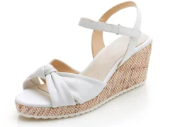 Clearance ELENA EDEN, schicke Damen-Sandaletten, Weite G, aus Leder Damen Sandalen