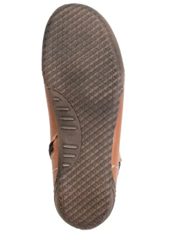 ELENA EDEN Schnür-Bootie mit gepolstertem Textil-Schaftrand Damen Stiefel & Stiefeletten