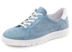 Best ELENA EDEN Schnür-Sneaker aus Veloursleder Damen Sneaker & Sportschuhe|Schnürschuhe